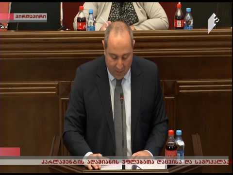 საქართველოს პარლამენტის ადამიანის უფლებათა დაცვისა და სამოქალაქო ინტეგრაციის კომიტეტის სხდომა